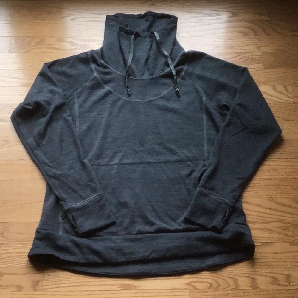 Kuhl Dark Gray Cowl Neck Sweatshirt